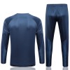 Paris Saint-Germain Quarter Zip Training Huppari Suits 2023-24 Sininen - Miesten